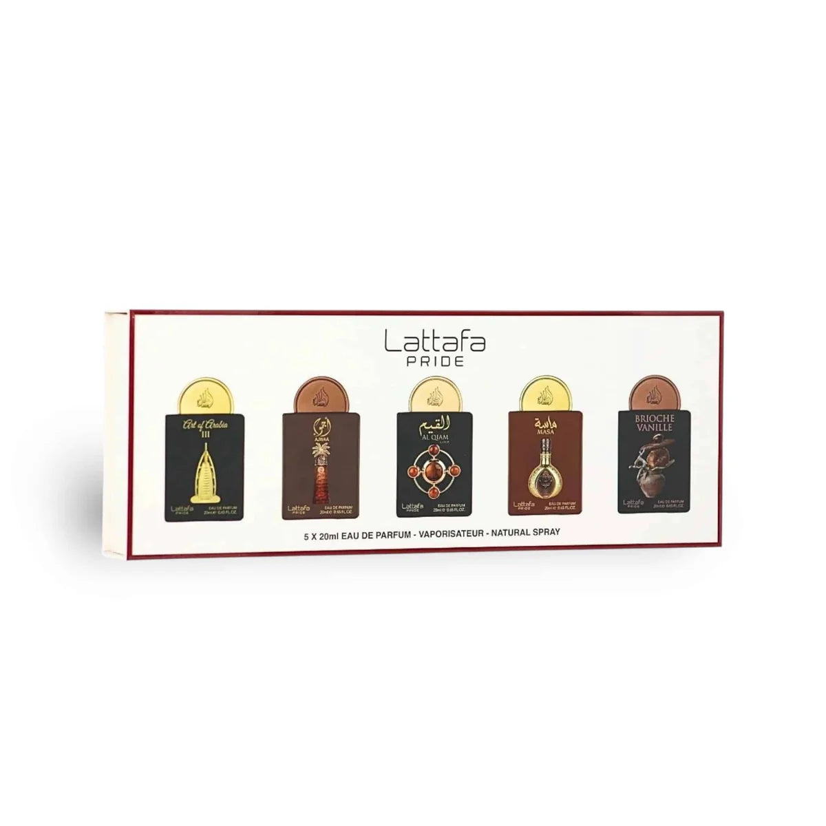 Lattafa Pride Set Collection No.4 luksuzni poklon set sa 5 unisex parfema od 20ml - prodaja u Srbiji