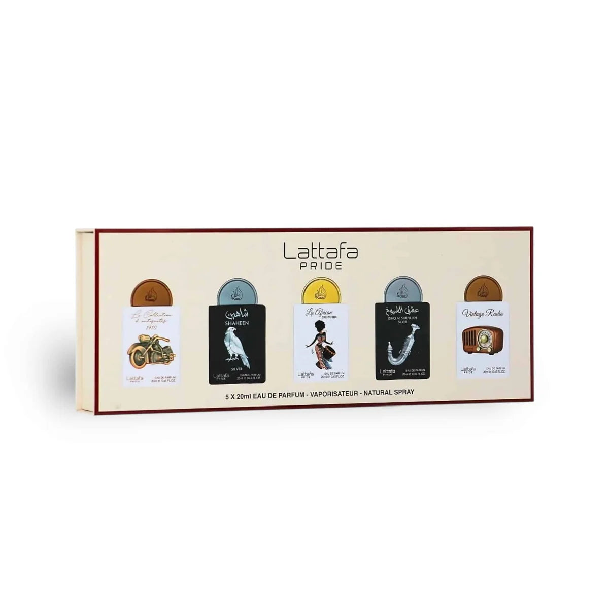 Lattafa Pride Set Collection No.5 poklon set sa 5 unisex parfema od 20ml - prodaja u Srbiji